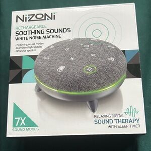 Nizoni White Noise Machine with 7 Sound Modes